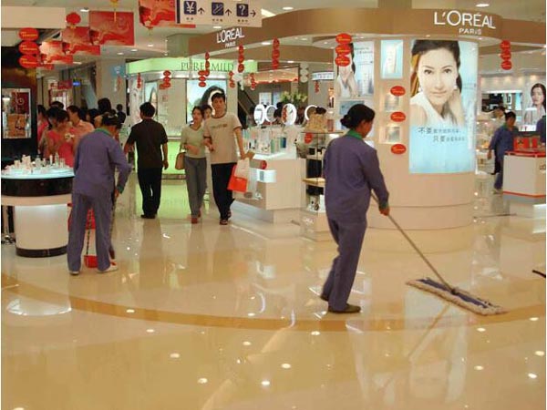 大型商場(chǎng)超市清潔工作流程步驟？